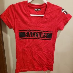 Ladies Atlanta Falcons V-Neck tee